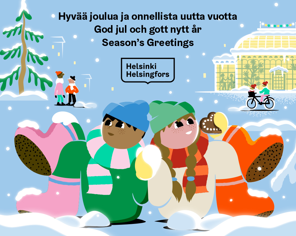 Hyvää joulua ja onnellista uutta vuotta!