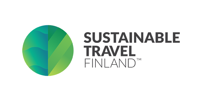 Sustainable Travel Finland -logo.