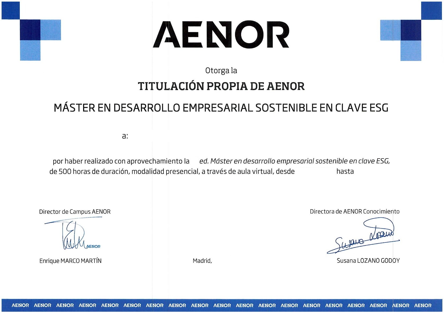 Certificado IQNet