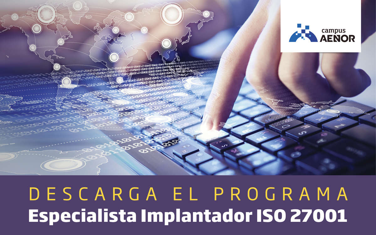 Especialista implantador ISO 27001