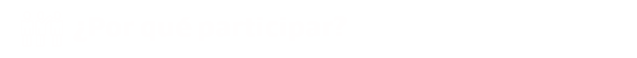Por que participar