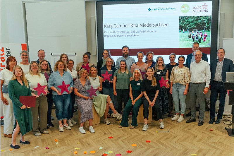Abschlussfoto Beteiligte Karg Campus Niedersachsen