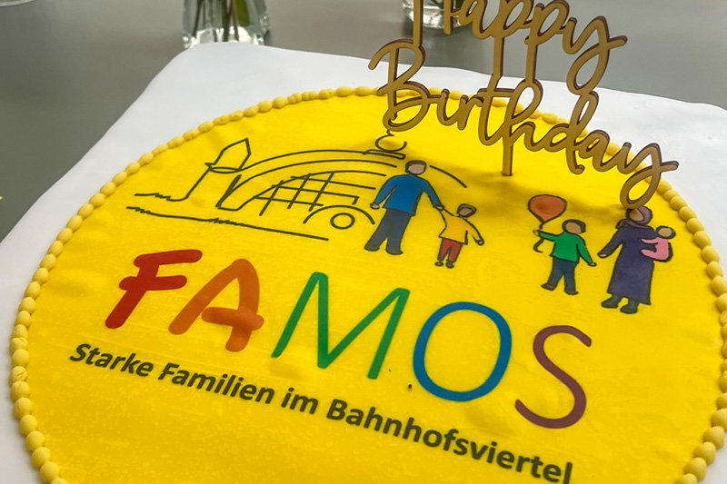 Geburtstagstorte ein Jahr FAMOS
