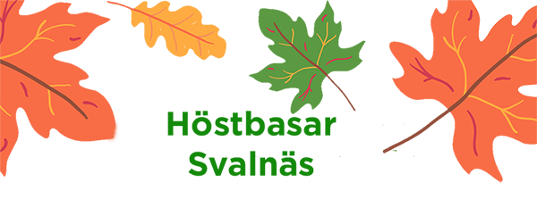 Svalnäs höstbasar den 9 november