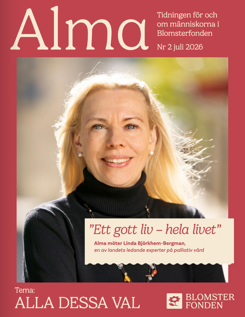 Senaste numret av medlemstidningen Alma