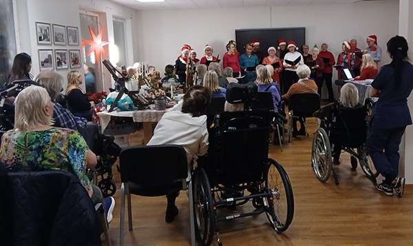 Saltsjöstens äldreboende i juletid