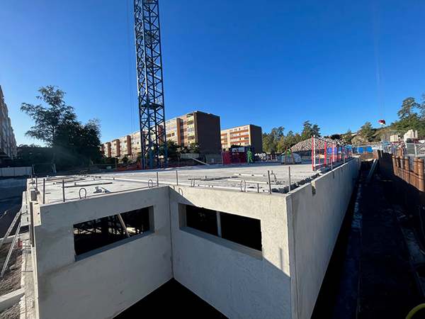 Senaste nytt från bygget av nytt äldreboende i Nacka