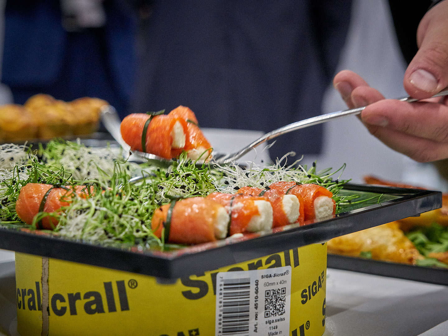 Mittagessen in der SIGA Academy