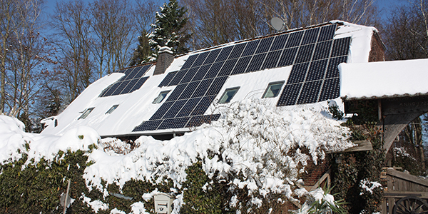 Winterstrom aus Photovoltaik