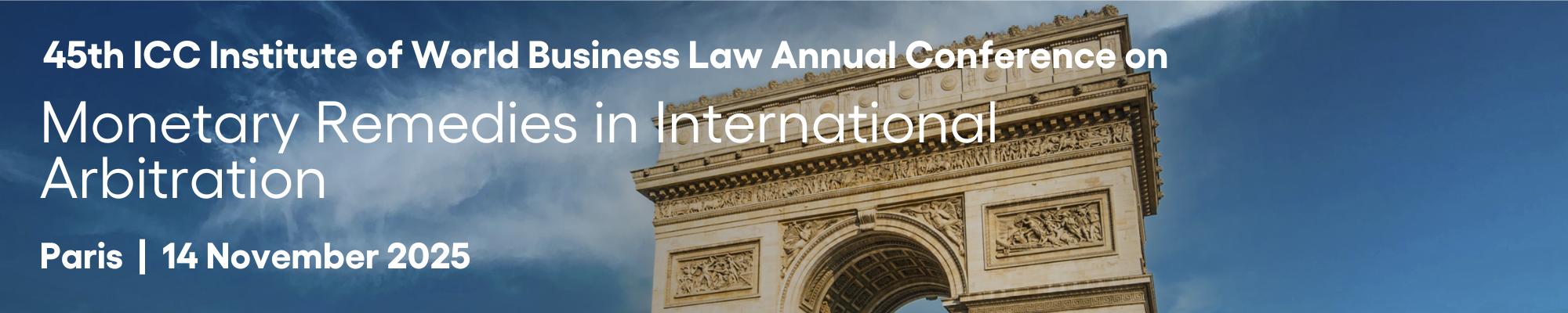 45th ICC Institute Annual Conference on Monetary Remedies in International Arbitration