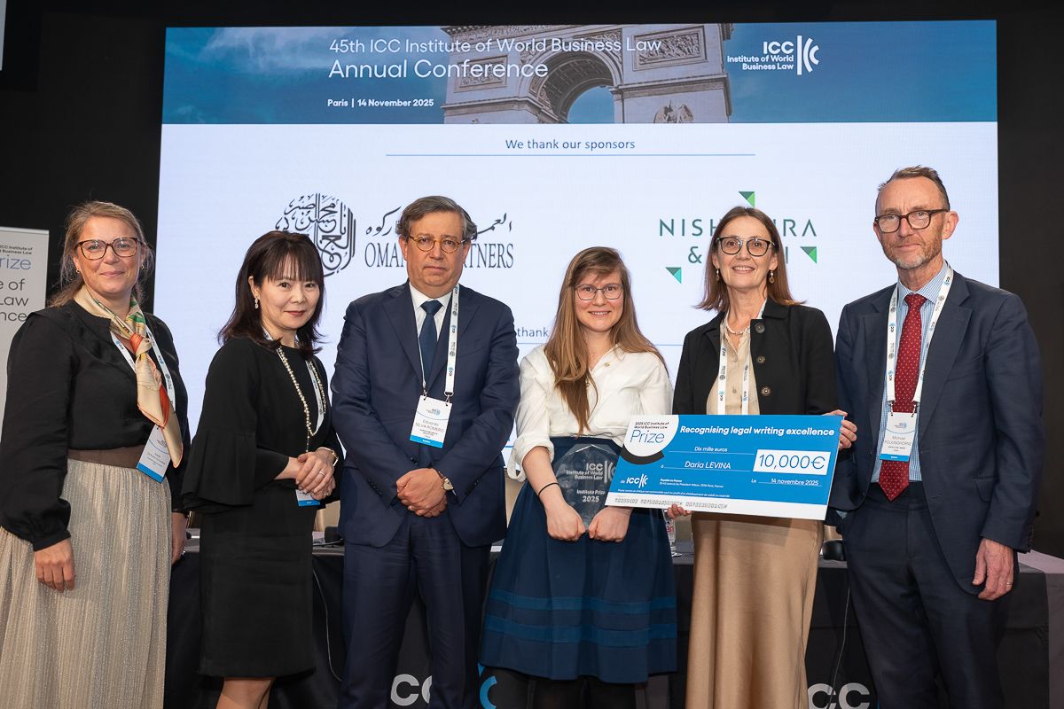 Daria Levina named 2025 ICC Institute Prize winner