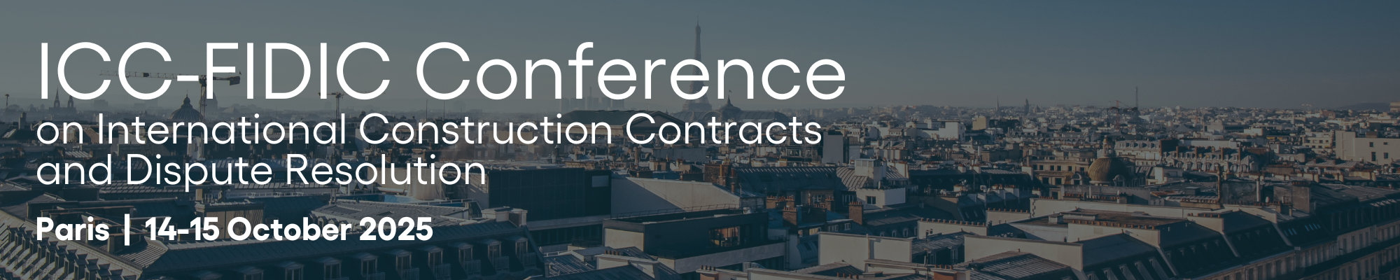 ICC-FIDIC Conference on International Construction Contracts and Dispute Resolution