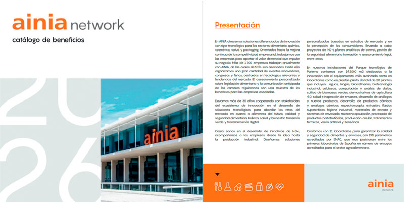 Catálogo de beneficios Network