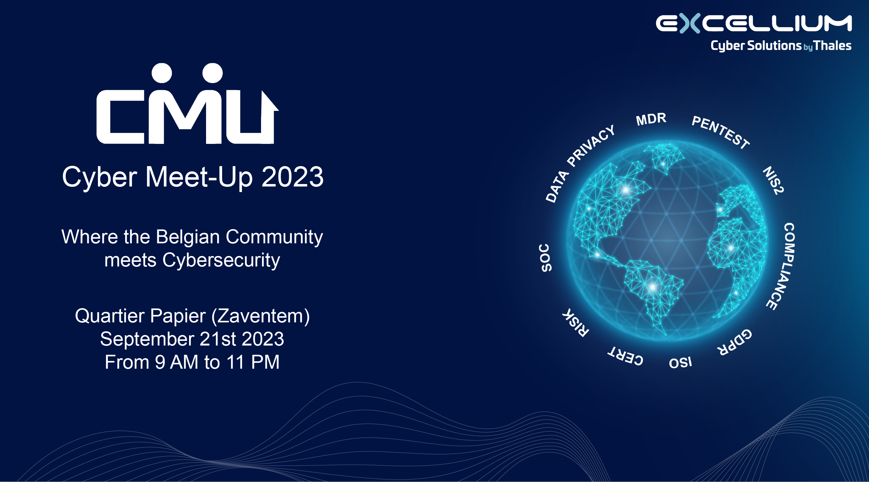 Cyber Meet-Up 2023 - Excellium Services Belgium