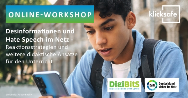 Online-Workshop Desinformationen und Hate Speech im Netz