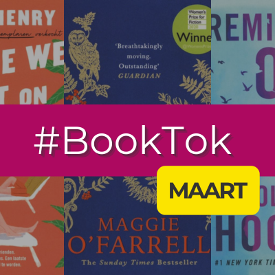 #BookTok Maart banner