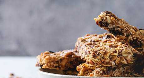 Healthy grain bars