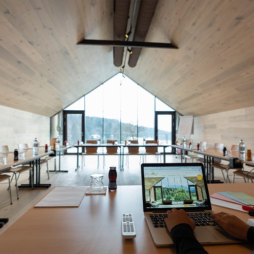 Neuer Seminarraum im Hotel Streklhof