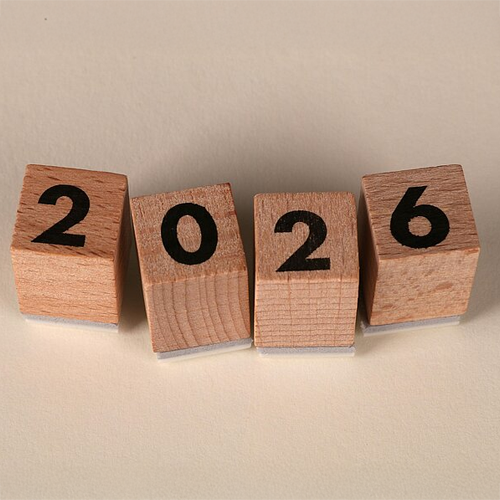 Würfel mit 2026 darauf