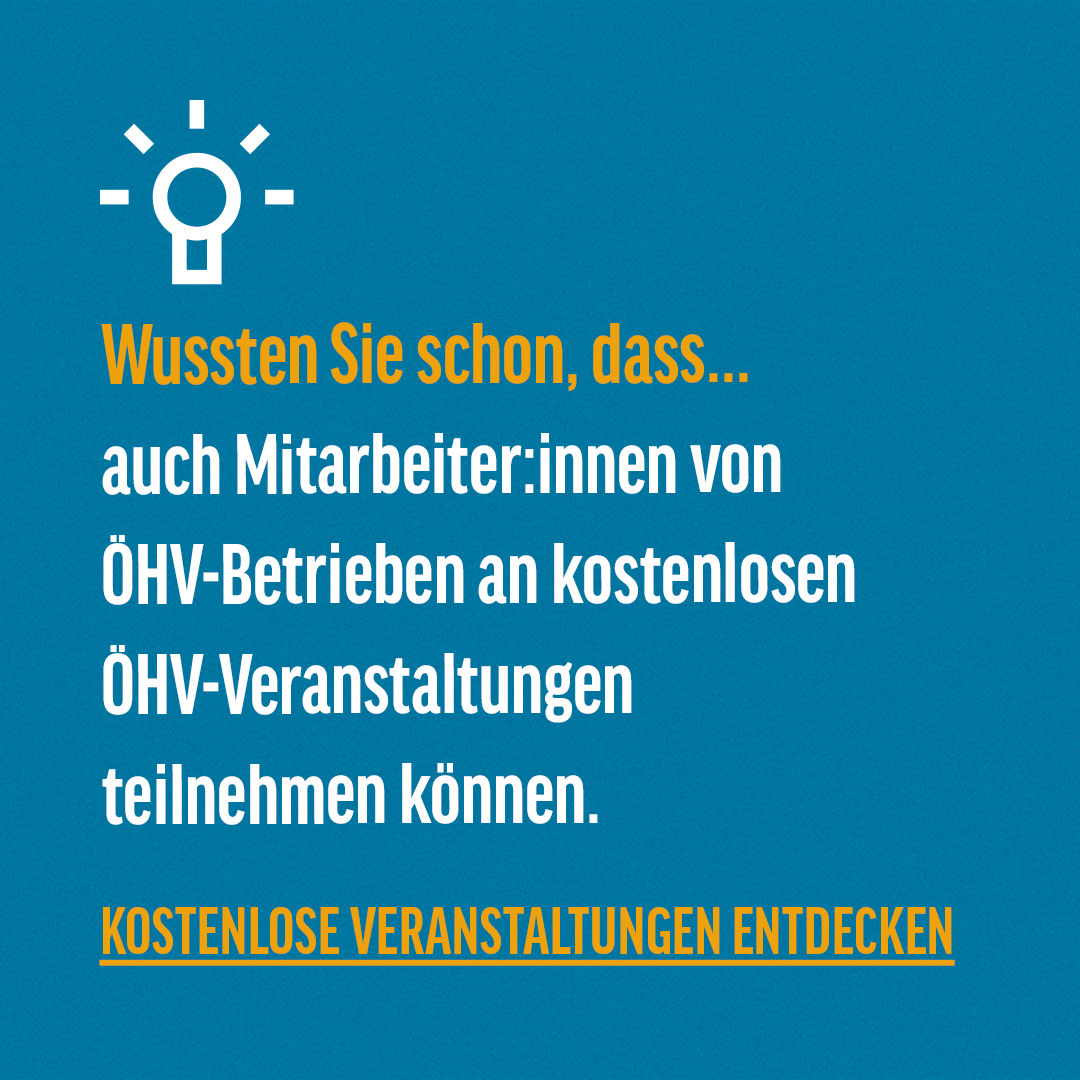 Wussten Sie schon dass, kostenlose Veranstaltungen