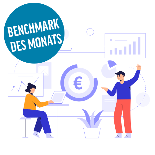 Illustration von Personen im Marketing
