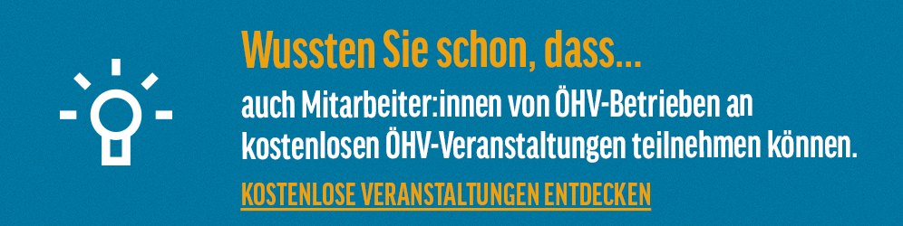 Wussten Sie schon dass, kostenlose Veranstaltungen
