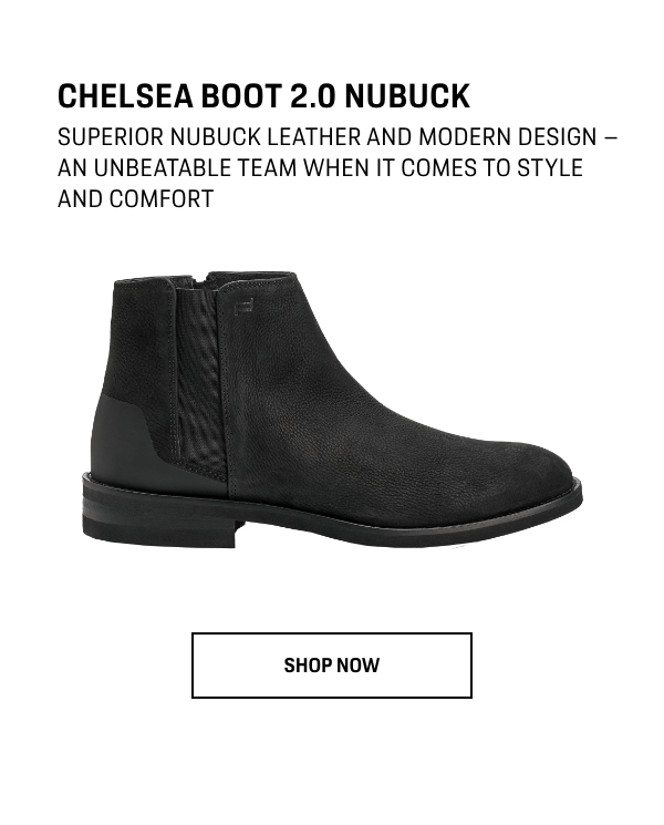 CHELSEA BOOT 2.0 NUBUCK SUPERIOR NUBUCK LEATHER AND MODERN DESIGN AN UNBEATABLE TEAM WHEN IT COMES TO STYLE AND COMFORT SHOP NOW 