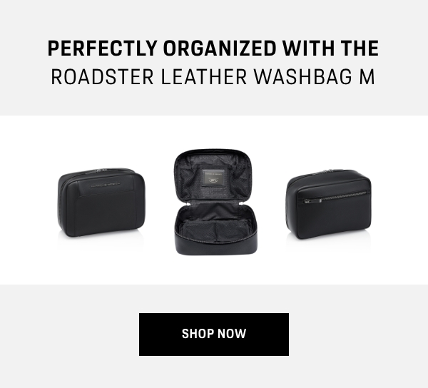 Porsche Design Roadster Leather Washbag