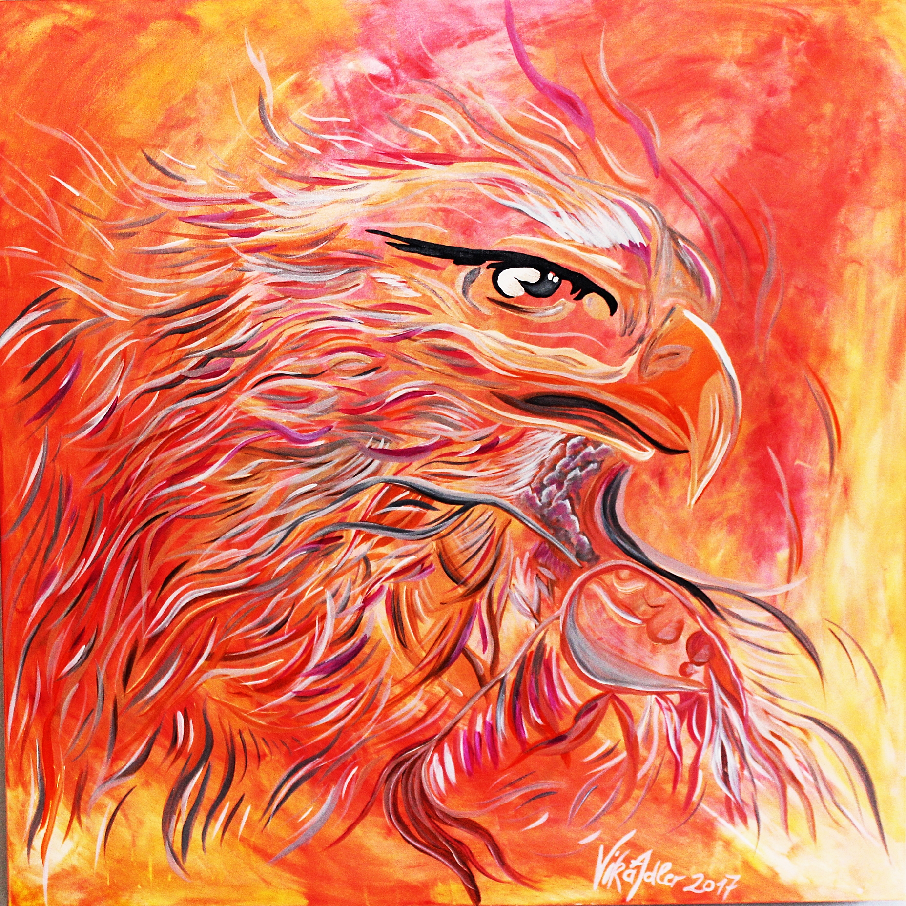 feuerroter Adler