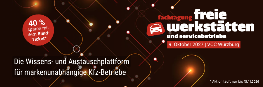 Fachtagung Freie Werkstätten & Servicebetriebe