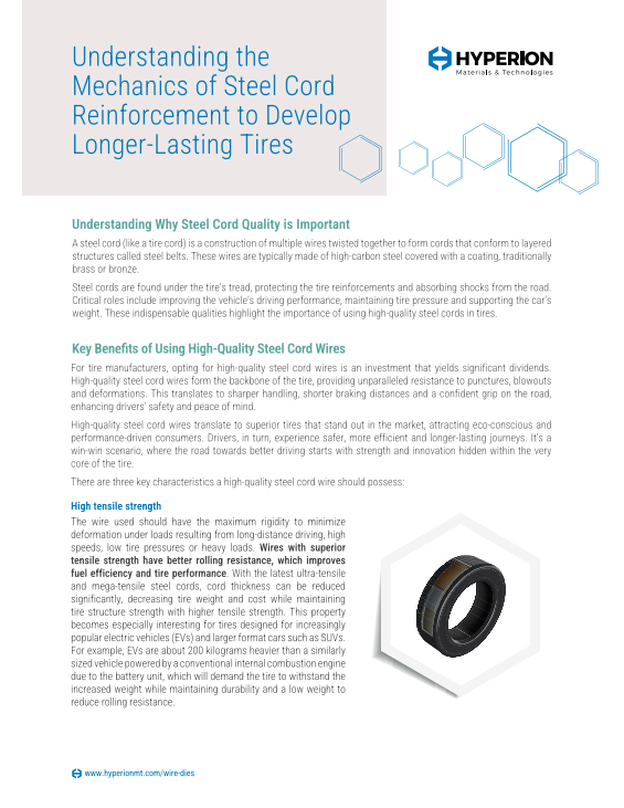 Understanding Mechanics of Steel Cord Article Cover