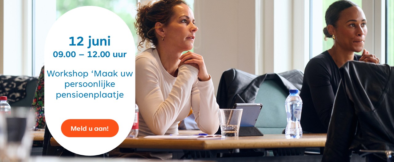Workshop pensioenplaatje