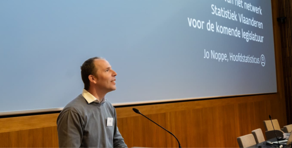 Fot van Jo noppe, hoofdstatistiekus