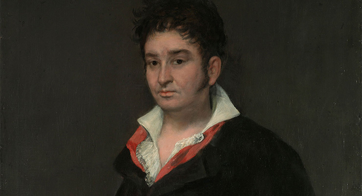 Portret van Don Ramón Satué, Francisco de Goya, 1823