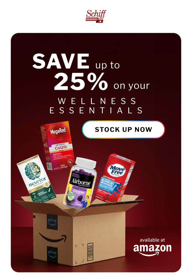 Save up to 25% on your Wellness Essentials