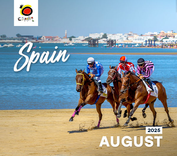 Horse races on the beach, Sanlúcar de Barrameda.