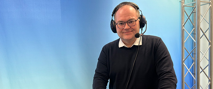 Lars Hedal i Maskinrummet
