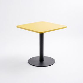 Break yellow square table