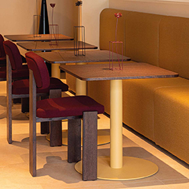 Breack by  Giuliocappellini - table and chairs