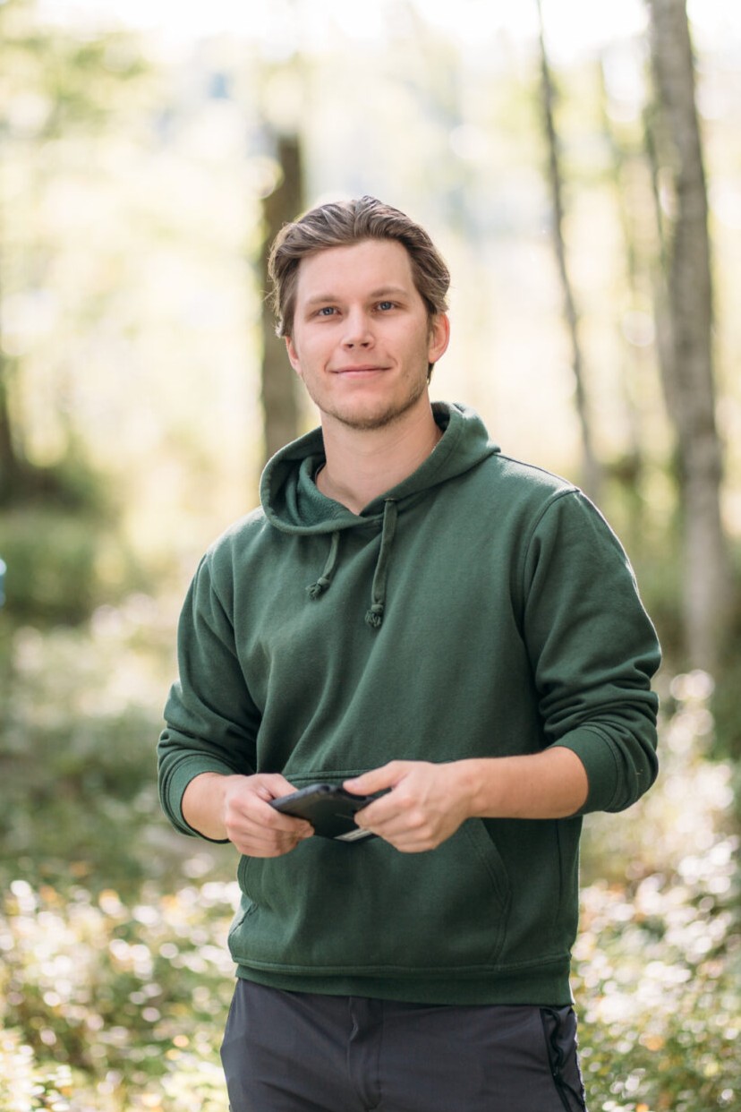 Lähikuva henkilöstä.