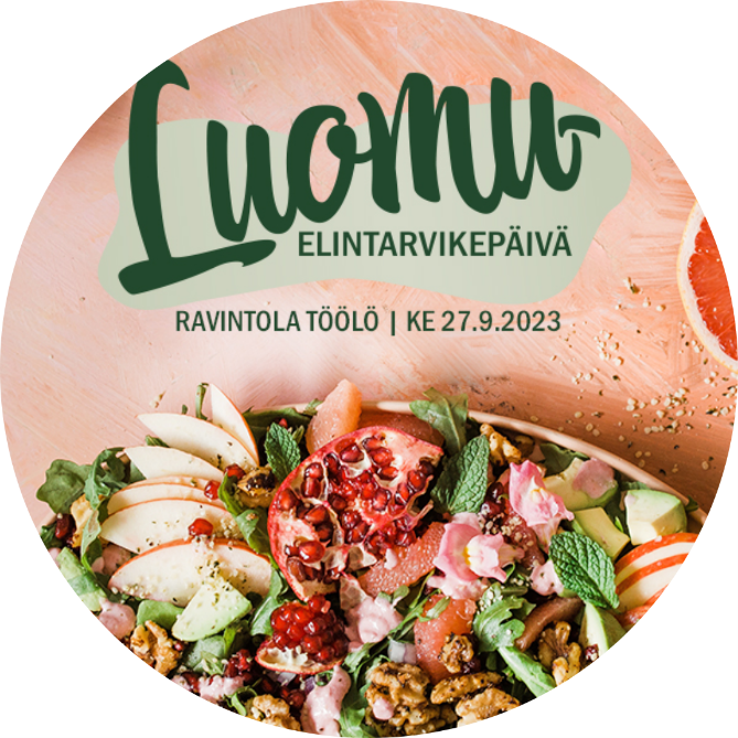 luomuelintarvikepäivä Ravintola Töölössä