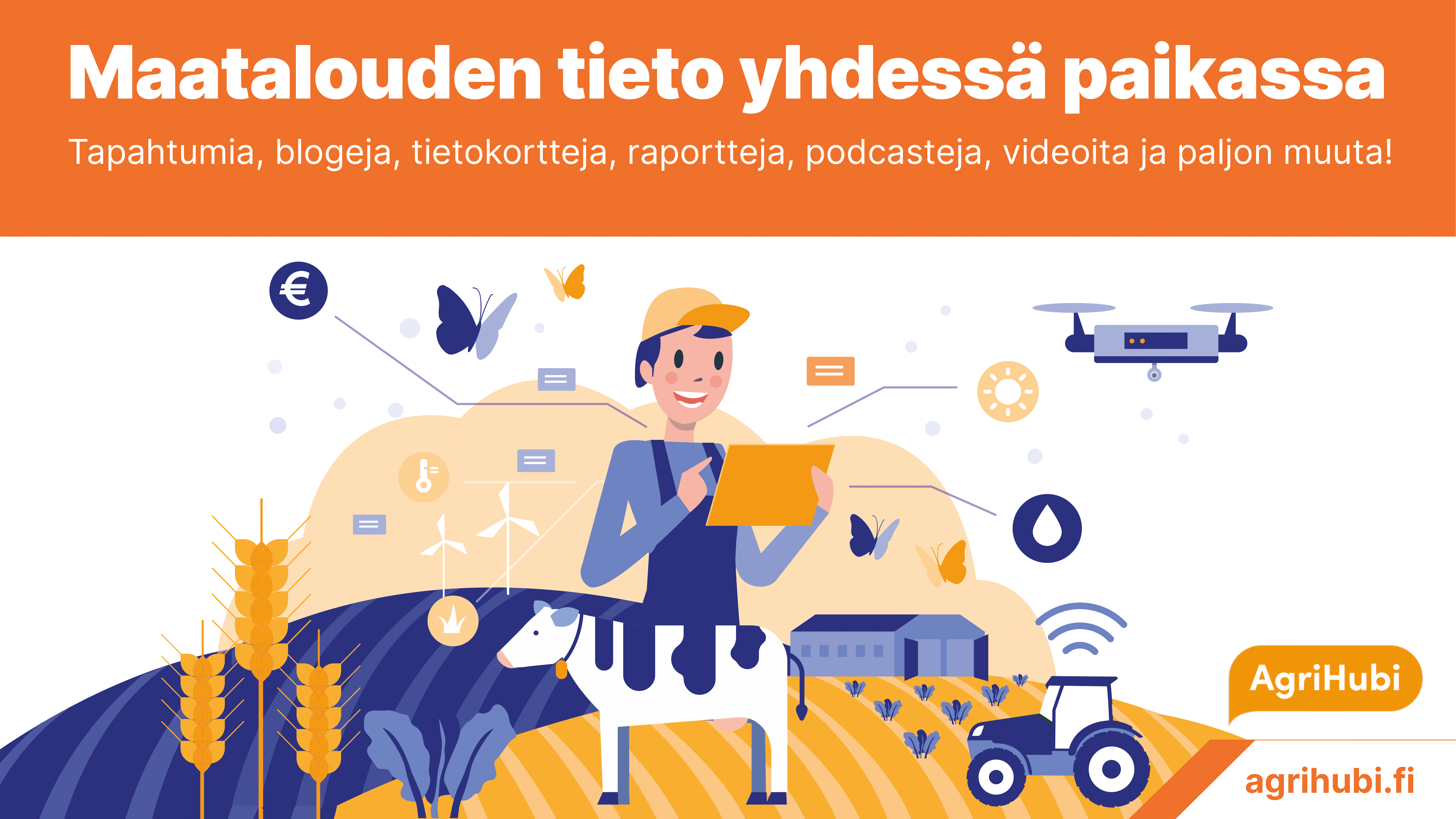 Digitaalinen kuvituskuva verkostoalustasta.