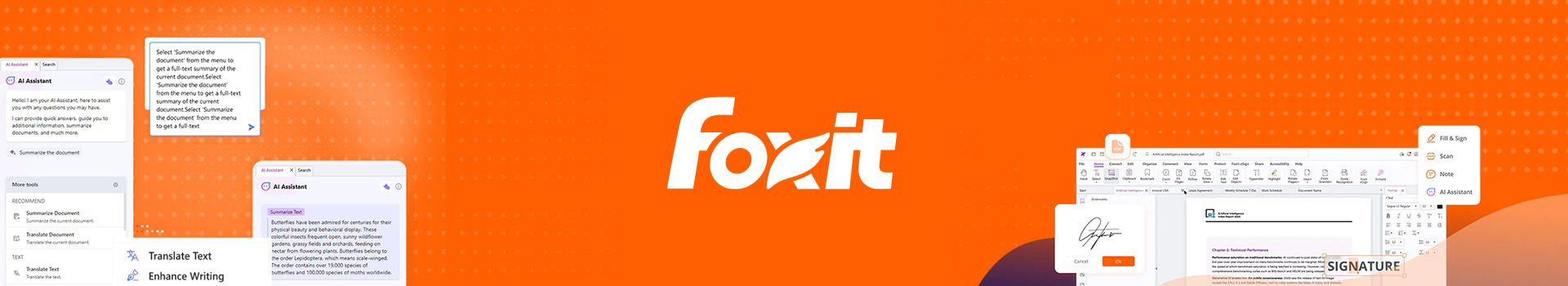 Conoce todos los productos y beneficios de Foxit.