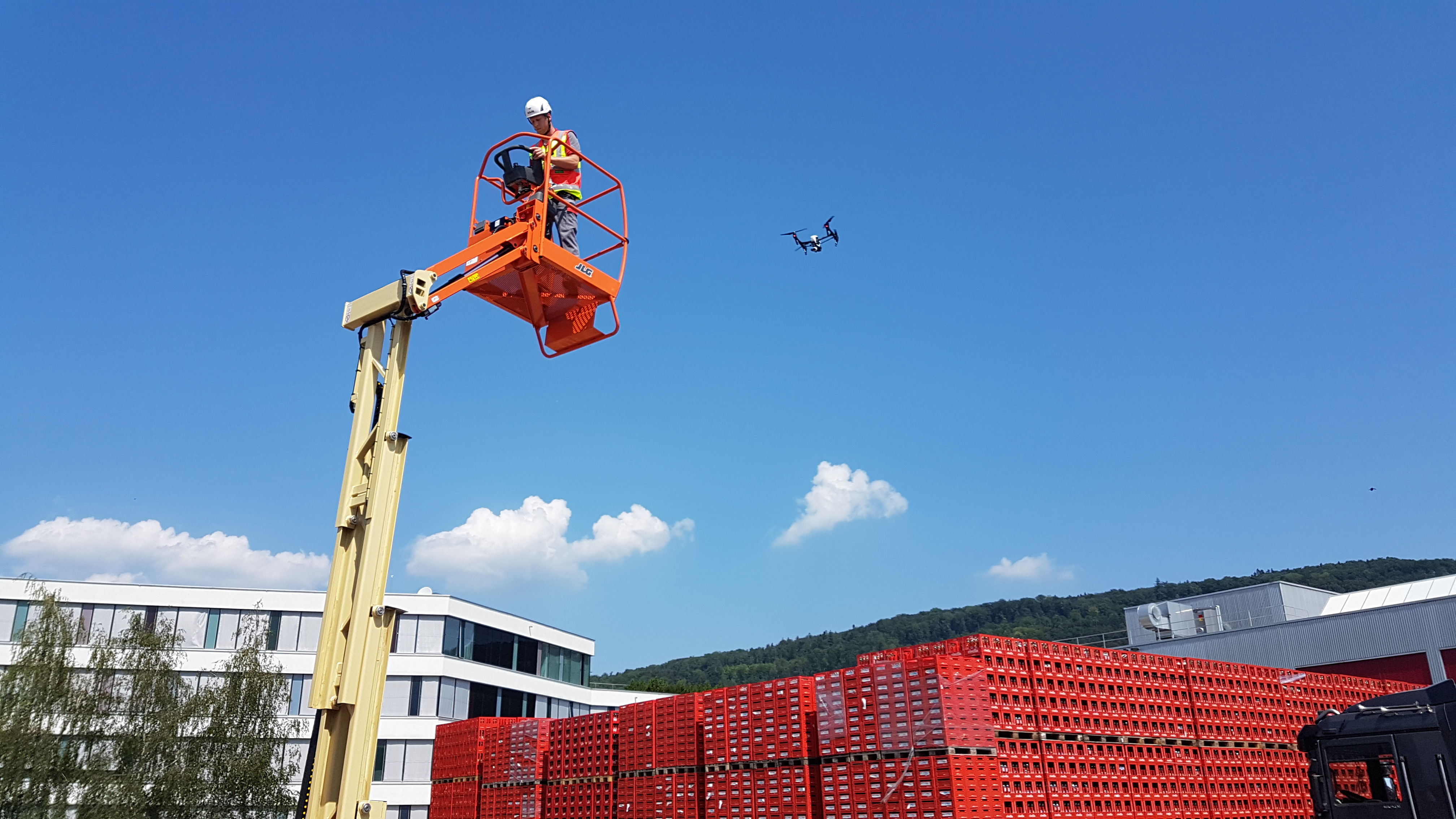 Kranausbildung bei der Swiss Logistics Academy