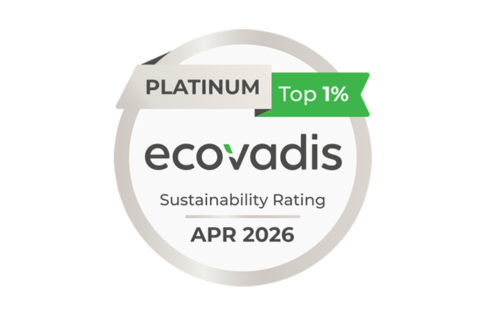 EcoVadis Platina 2026
