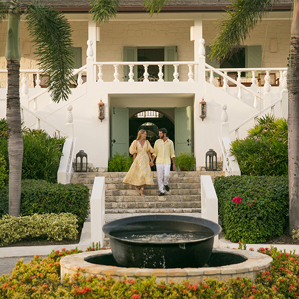 Couple at the Estate House 