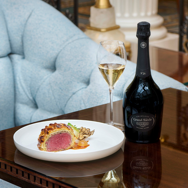 Laurent Perrier Champagne Menu