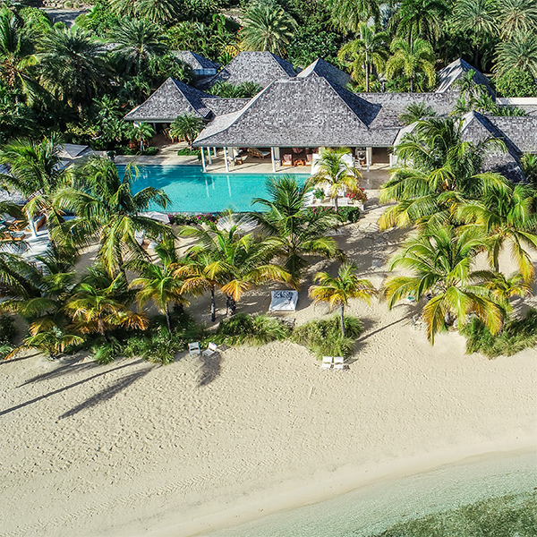 Beach front private home