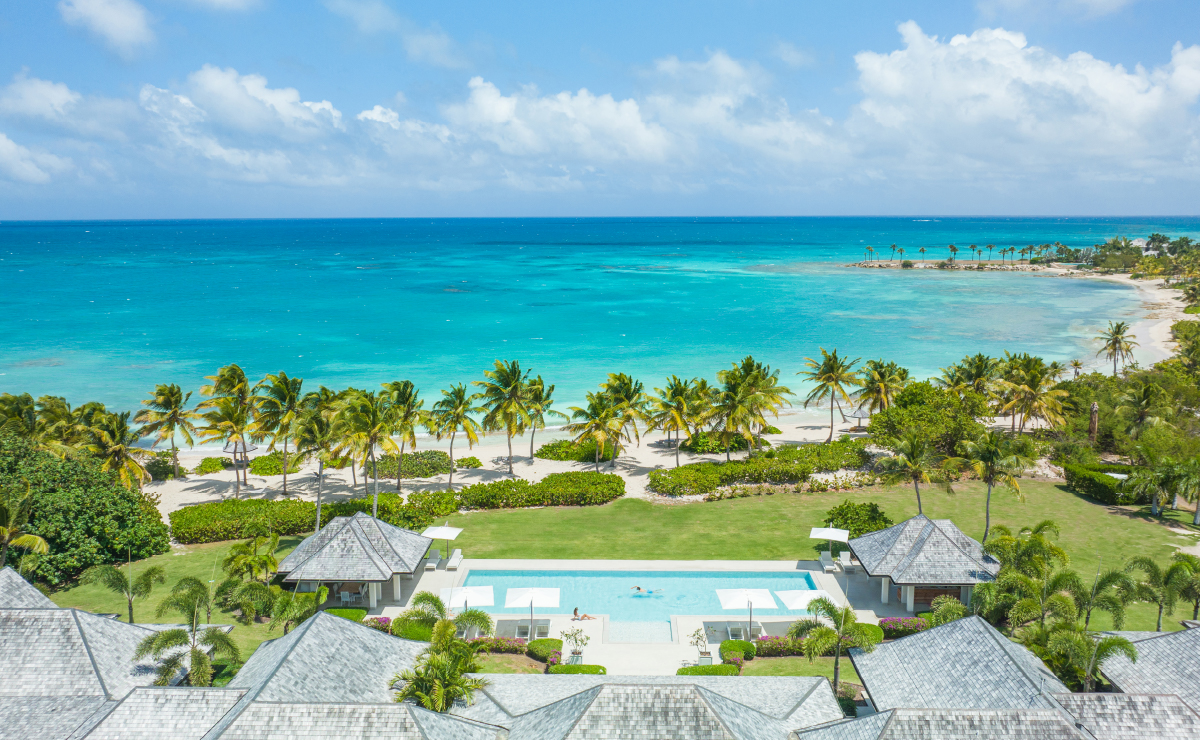 Pools side and beach side 