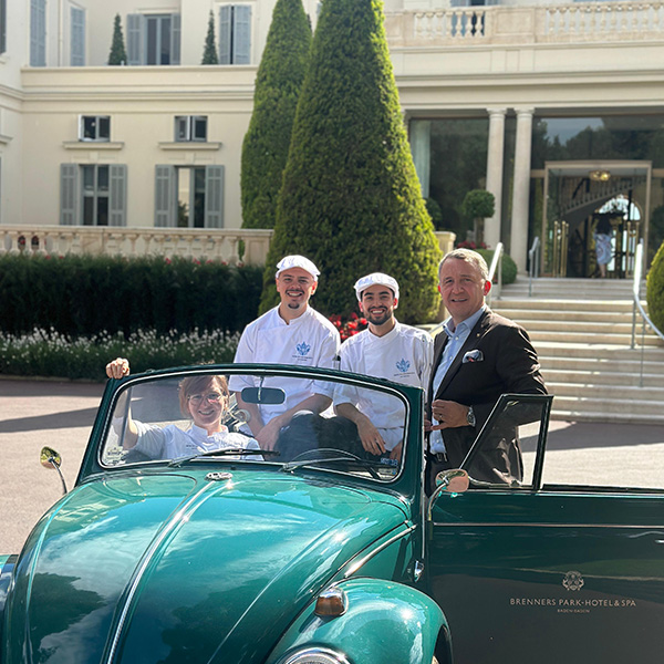 Kitchen team at the Hotel du Cap-Eden-Roc